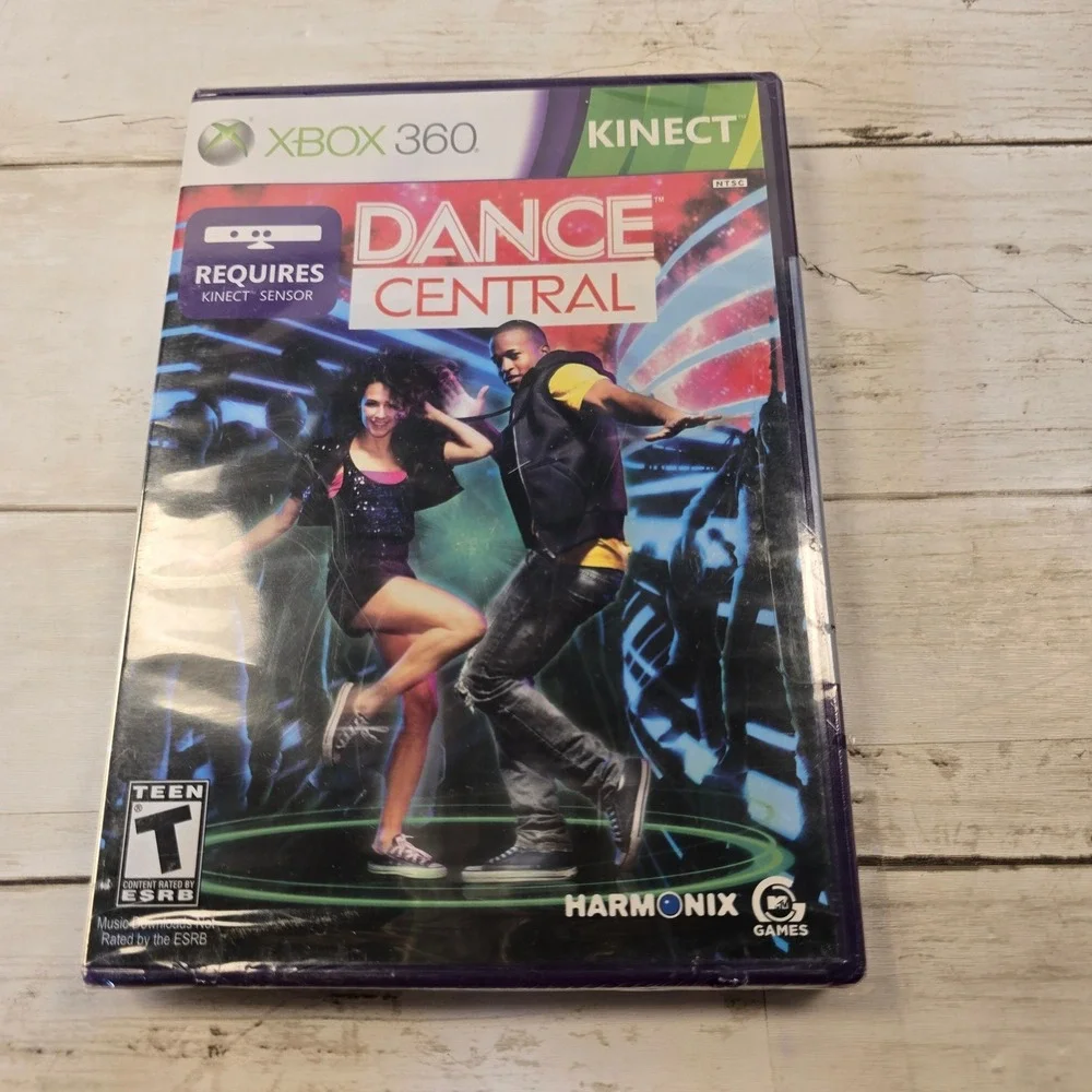 Dance Central Xbox 360 Kinect Game New Factory Sealed Harmonix MTV Games NTSC